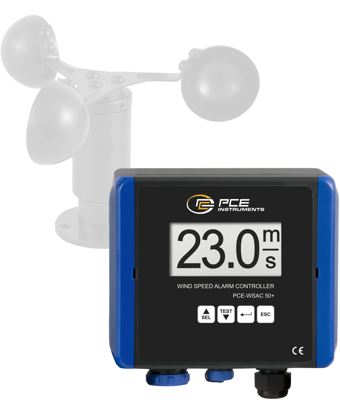 PCE-WSAC 50+ 230 PCE Instruments Anemometer, Gas- und Druckmessgeräte Bild 1