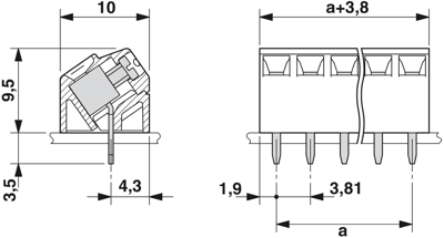 1728365 Phoenix Contact PCB Terminal Blocks Image 2