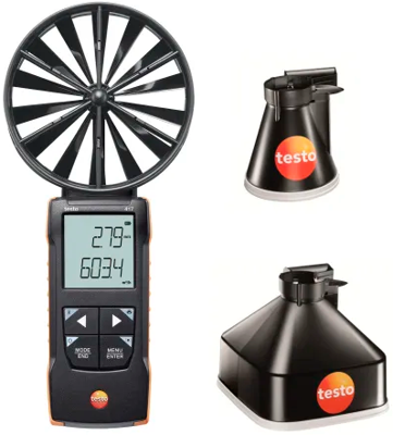 0563 1417 Testo Anemometer, Gas- und Druckmessgeräte Bild 1