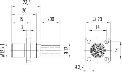 09 0691 070 04 binder Sensor-Actuator Cables Image 2