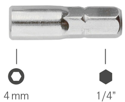 4-566 Bernstein Schraubendreher, Bits und Bithalter