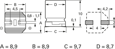 E-RSM334 Frolyt Elektrolyt Kondensatoren Bild 2