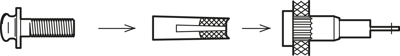 C-191 010 BJZ Earthing cables, Earthing boxes, Snap fasteners