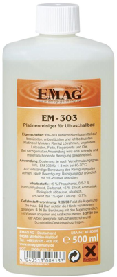 EM-303 EMAG Ultraschallreiniger und Zubehör