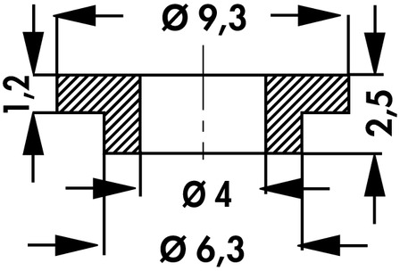 10006836 Fischer Elektronik Isolierbuchsen Bild 2