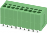 Leiterplattenklemme, 9-polig, RM 3.5 mm, 0,2-1,5 mm², 17.5 A, Federklemmanschluss, grün, 1990928