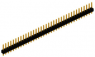 Stiftleiste, 36-polig, RM 2.54 mm, gerade, schwarz, 10046210