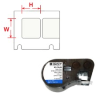 M-131-499 Brady Farbrollen, Schriftbänder