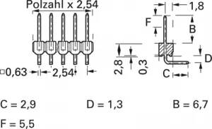 1-826631-2 AMP PCB Connection Systems