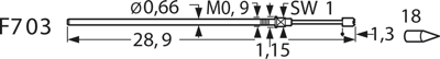 F73018S040L110 Feinmetall Prüfstifte