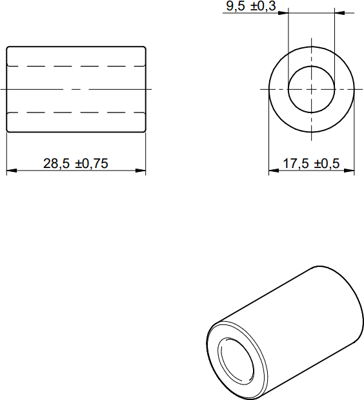 7427009 Würth Elektronik eiSos Ferrit-Kabelkerne Bild 2