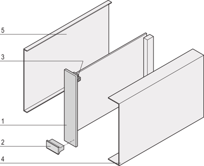 30809-571 SCHROFF Gehäusezubehör