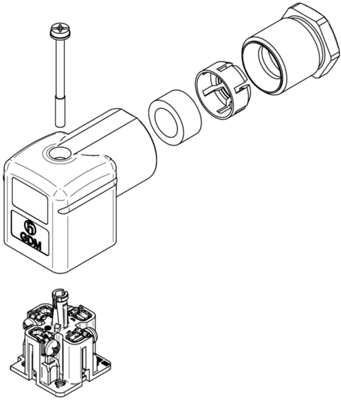 15460 Hirschmann Automation and Control DIN Valve Connectors Image 2