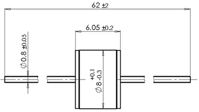 B88069X5740S102 TDK (EPCOS) Gasentladeröhren Bild 2