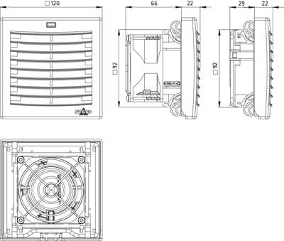 01870.9-30 STEGO Einbauventilatoren Bild 2