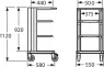 00.711.007.1 Vertiv Wagen, Taschen, Koffer und Halter