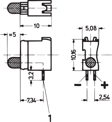 69004-266 SCHROFF Signal Lamps, Indicators, Arrays