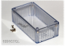 Polycarbonat Gehäuse, (L x B x H) 120 x 65 x 40 mm, farblos, IP54, 1591CTCL