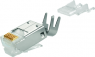 Stecker, RJ45, 8-polig, 8P8C, Cat 6A, Schneidklemmanschluss, Kabelmontage, 100023019