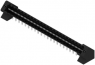 Stiftleiste, 24-polig, RM 3.5 mm, abgewinkelt, schwarz, 1003740000