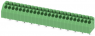 Leiterplattenklemme, 24-polig, RM 3.5 mm, 0,2-1,5 mm², 8 A, Federklemmanschluss, grün, 1985412