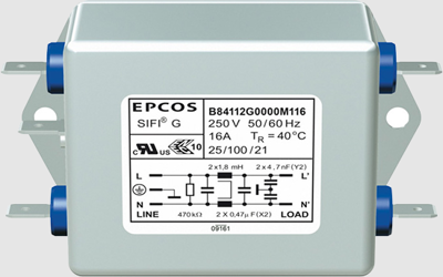 B84112G0000B116 TDK (EPCOS) Interference suppression filter Image 1