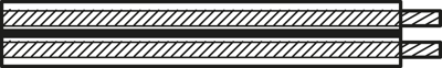 HOCHFL. LSL 2X1,50 TRANS. Lautsprecherkabel und Mikrofonkabel