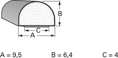 DHR9,5X6,4NI-N4V0-1,0M MTC Gehäusezubehör