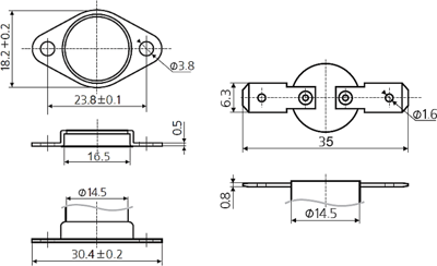 TK24-T01-MG01-Ö15-S5 ESKA Erich Schweizer Thermoschalter Bild 2