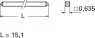 10090554 Fischer Elektronik Steckerstifte für Leiterplatten