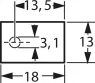 V8612 Assmann WSW Montagescheiben für Halbleiter