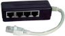 Multiport-Adapter RJ45 St/4xBu 1:1, 0,15m