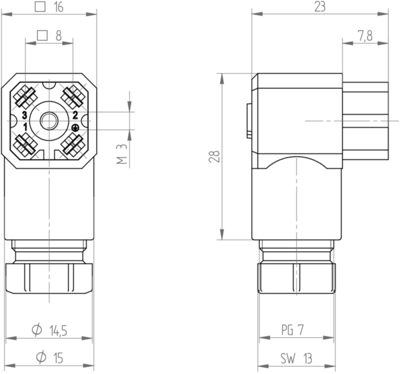 932186106 Hirschmann Automation and Control Gerätesteckverbinder Bild 2