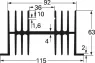 10018826 Fischer Elektronik Kühlkörper