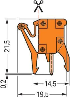 249-111 WAGO Zubehör für Anschlussklemmen Bild 2