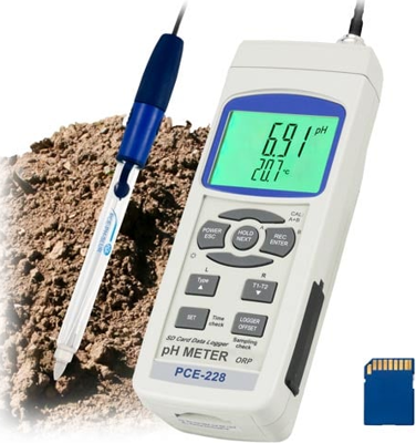 PCE-228SLUR PCE Instruments Conductivity, PH-Meter, Refractometer Image 1