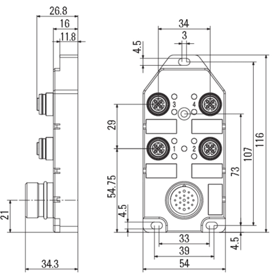 1861540000 Weidmüller Sensor-Aktor Verteilerboxen Bild 2