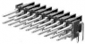 Stiftleiste, 12-polig, RM 2.54 mm, abgewinkelt, schwarz, 86479-4
