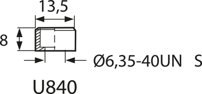 U840 APEM Muttern, Scheiben, Ringe Bild 2