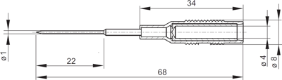 MZS 1 - PRUEF RT Hirschmann Test & Measurement Prüfspitzen, Tastköpfe Bild 2