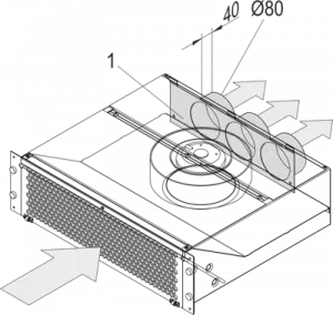 20713-505 SCHROFF Gehäusezubehör