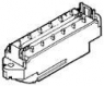 D-Sub Stecker, 24-polig, Standard, bestückt, gerade, Schneidklemmanschluss, 553598-1