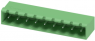 Stiftleiste, 9-polig, RM 5.08 mm, abgewinkelt, grün, 1757310