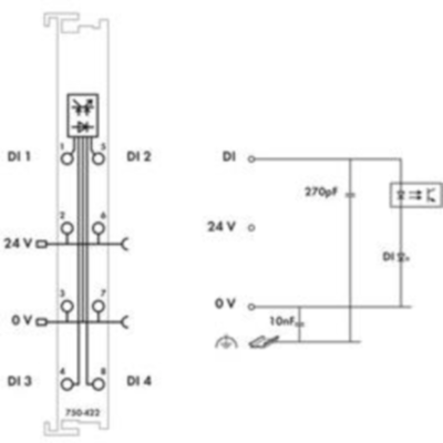 750-422 WAGO Digitalmodule Bild 3