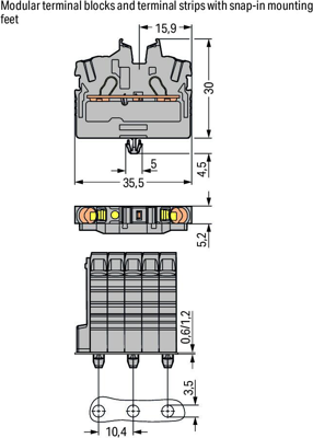 2052-311/000-014 WAGO Series Terminals Image 3