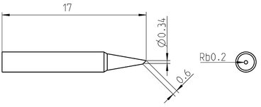 RTP 004 B Weller Soldering tips, desoldering tips and hot air nozzles Image 2