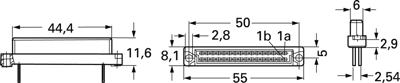 09222326824 Harting DIN PCB Connectors Image 2