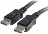 DisplayPort 1.2 Audio/Video Anschlusskabel, schwarz, 5 m