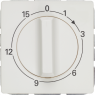 DELTA style Zeitschaltuhr mit 15min Laufzeit, titanweiß, 5TC8932