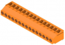 Leiterplattenklemme, 15-polig, RM 5.08 mm, 0,08-6,0 mm², 20 A, Schraubanschluss, orange, 2432040000